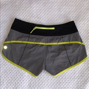 lululemon athletica Shorts - Lululemon Speed Shorts EUC 4/XS lululemon athletica Shorts - Lululemon Speed Shorts EUC 4/XS
